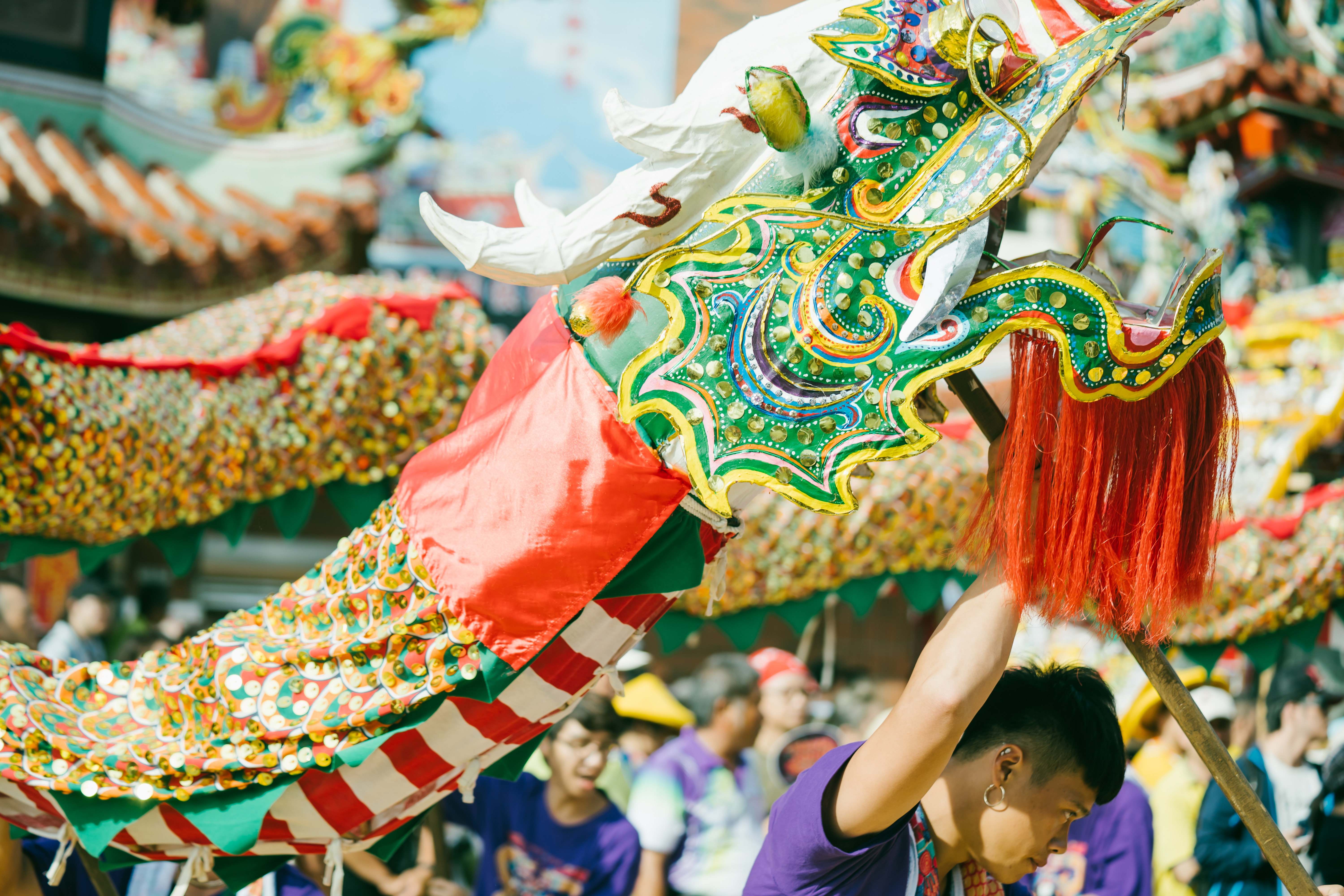 2019 大溪大禧_與神同巡_龍陣拜廟